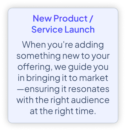 Launch Strategy Back