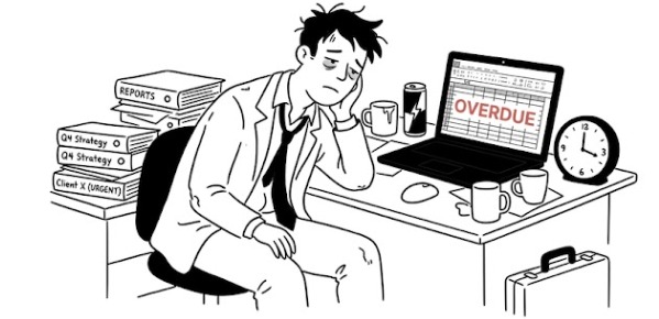 Traditional consultant at work